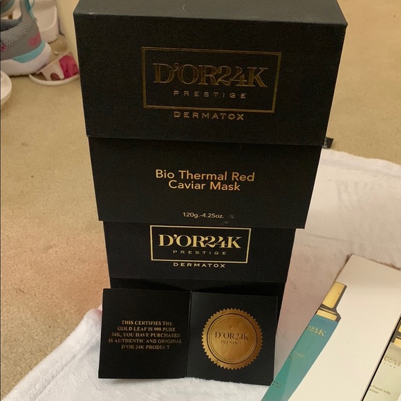 D'Or Skincare Other - D’OR 24kt Bio Thermal Red Cavier Mask